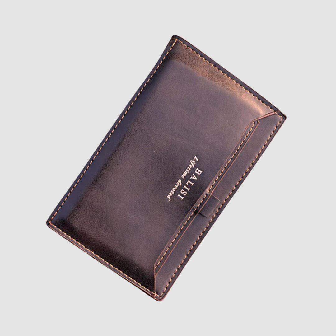Balisi PU Leather Wallet with Extra Card Holder For Mens&Ladies (Full-Long)