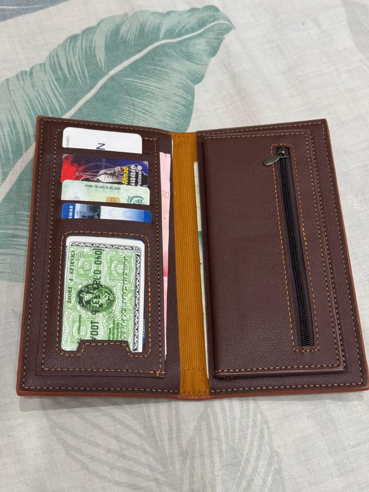 Very Amazing Quality Pure👍 Long Wallet For Men Women (2000+Sold Out😍)