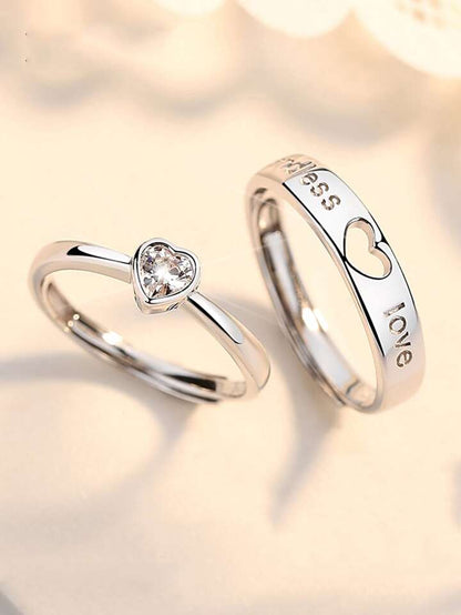 Fairy Friends Wedding Band – Korean Style Couple Party Ring