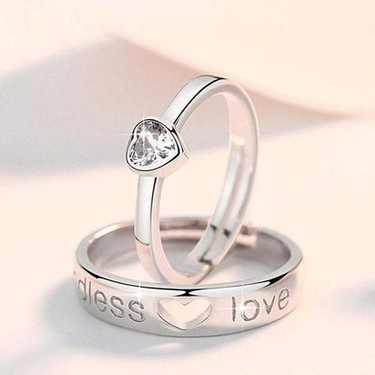 Fairy Friends Wedding Band – Korean Style Couple Party Ring