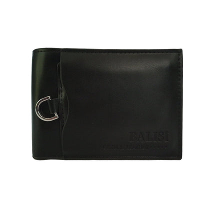 Ultra-Fine PU Leather Wallet with Detachable Card Holder