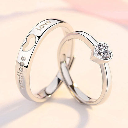 Fairy Friends Wedding Band – Korean Style Couple Party Ring
