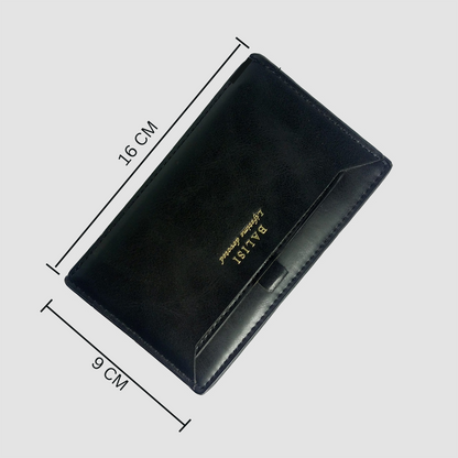 Balisi PU Leather Wallet with Extra Card Holder For Mens&Ladies (Full-Long)