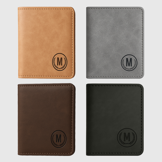 M Series Modern Bi-Fold Faux Wallet – With Free Delivery