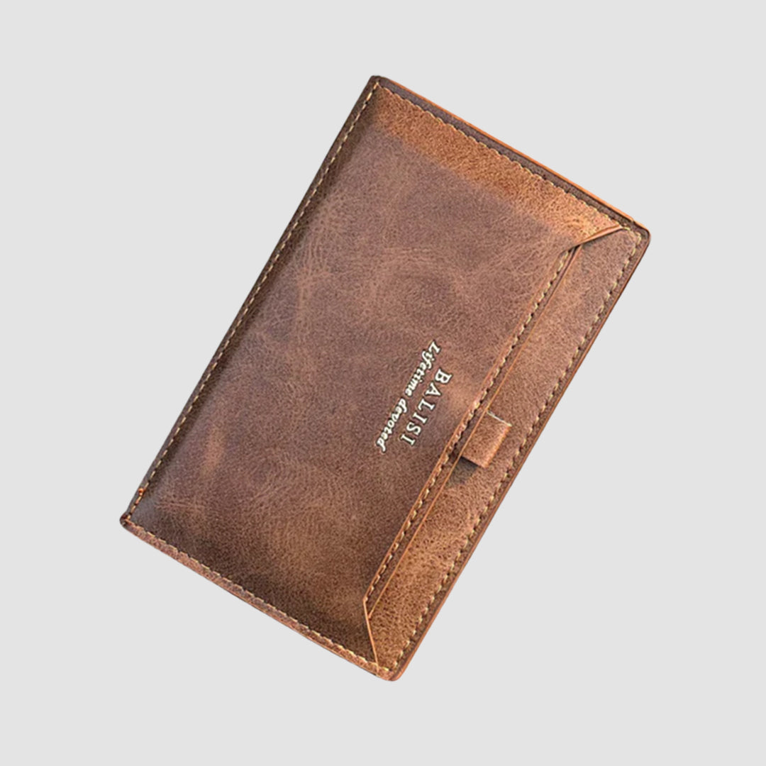 Balisi PU Leather Wallet with Extra Card Holder For Mens&Ladies (Full-Long)