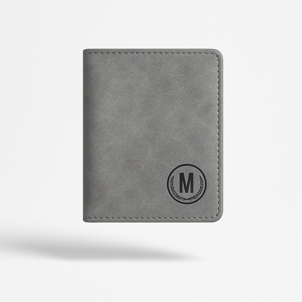 M Series Modern Bi-Fold Faux Wallet – With Free Delivery