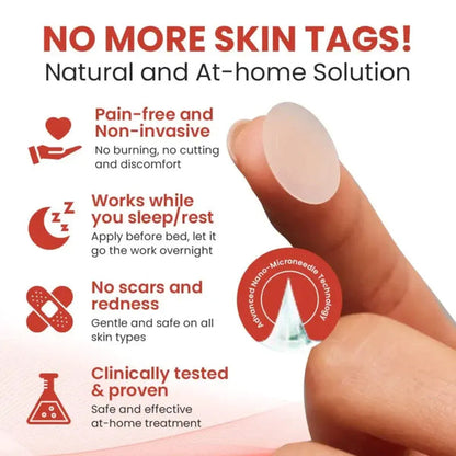 Derma Smooth Skin Tag Removal Patch | 72 Pathces |