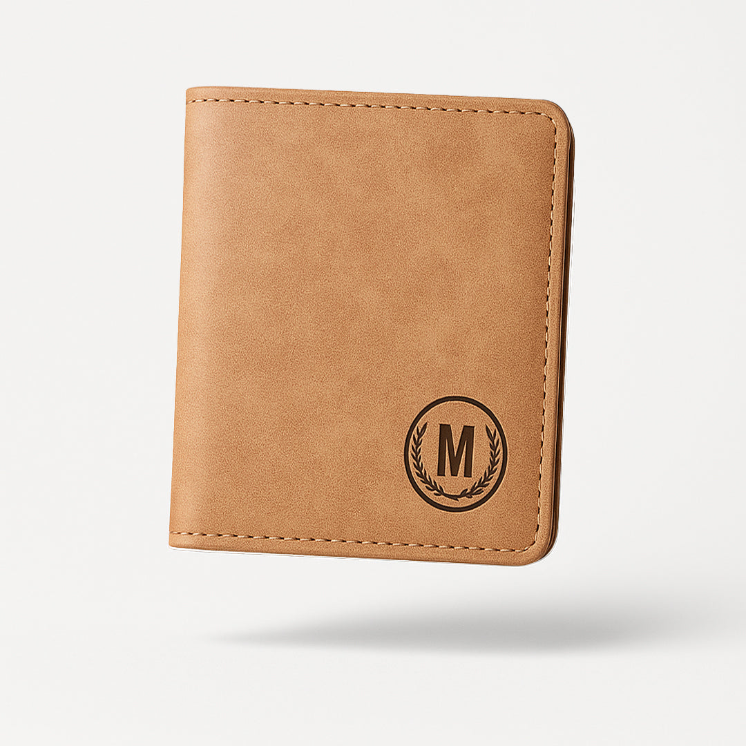 M Series Modern Bi-Fold Faux Wallet – With Free Delivery