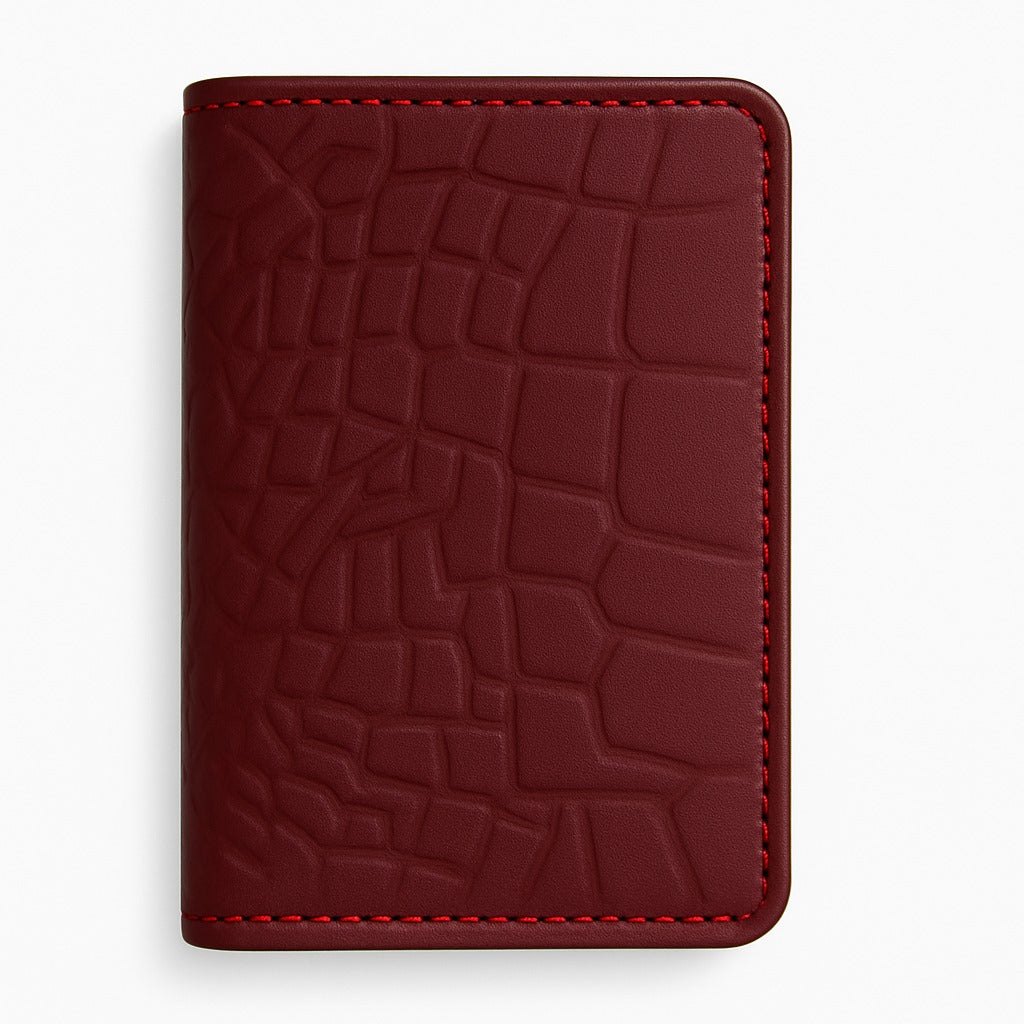 Premium Crocodile Pattern Leather Wallet – With Free Delivery