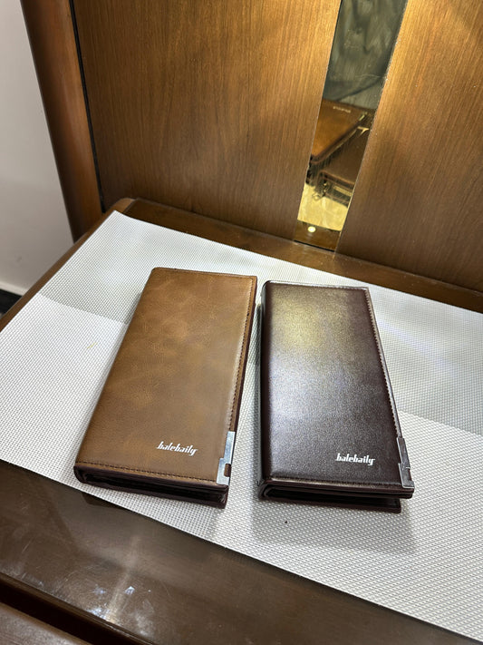 Very Amazing Quality pure leather 👍 Long Wallet for Men and Women (2000+ Sold😍)