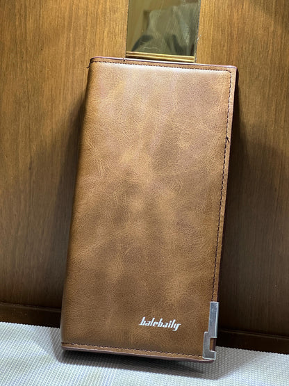 Very Amazing Quality pure leather 👍 Long Wallet for Men and Women (2000+ Sold😍)