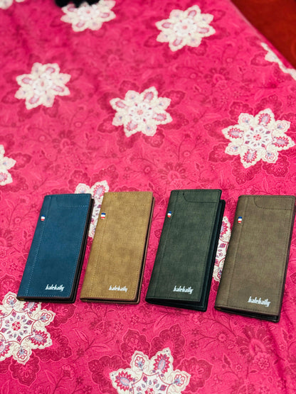 Very Amazing Quality pure  👍 Long Wallet for Men and Women (2000+ Sold😍)